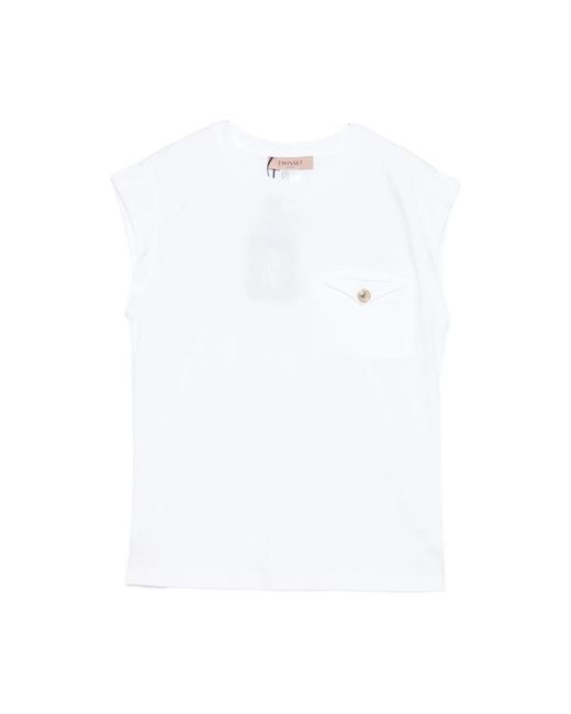 Twinset White T-Shirts