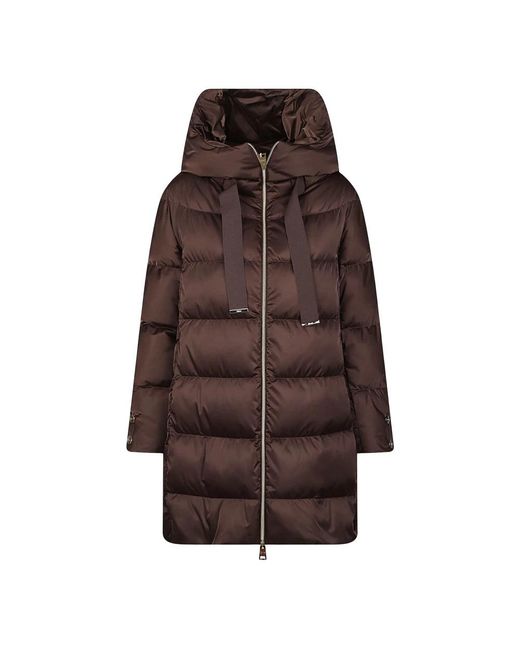 Down Coats Herno de color Brown
