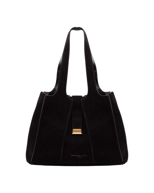Roberto Festa Black Shopping Bags