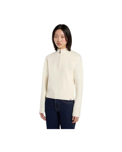 Turtlenecks Dickies de color White