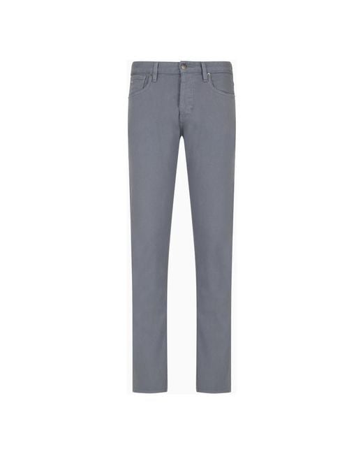 Jeans denim in colore tejano di Emporio Armani in Gray da Uomo