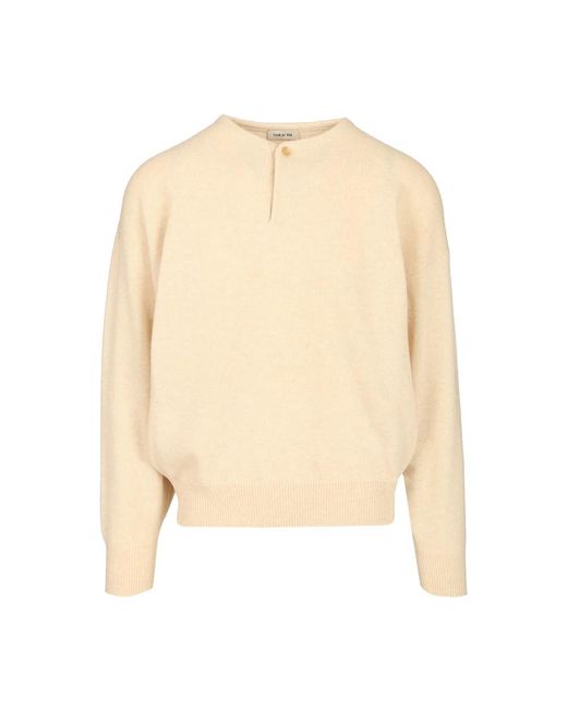 Fear Of God Natural Round-Neck Knitwear for men