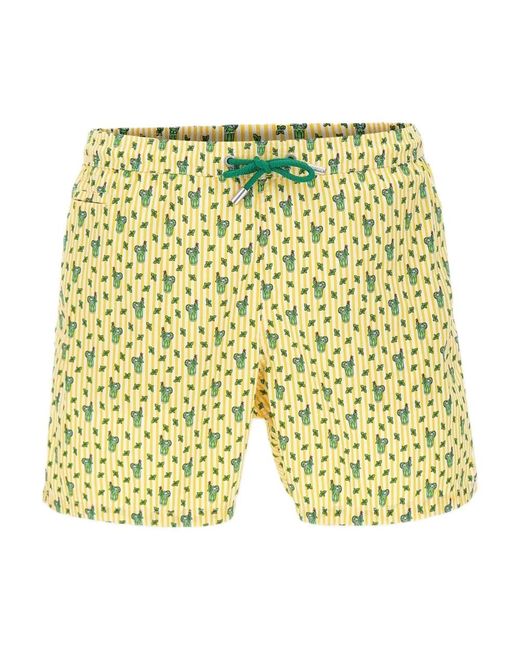 Mc2 Saint Barth Yellow Beachwear for men