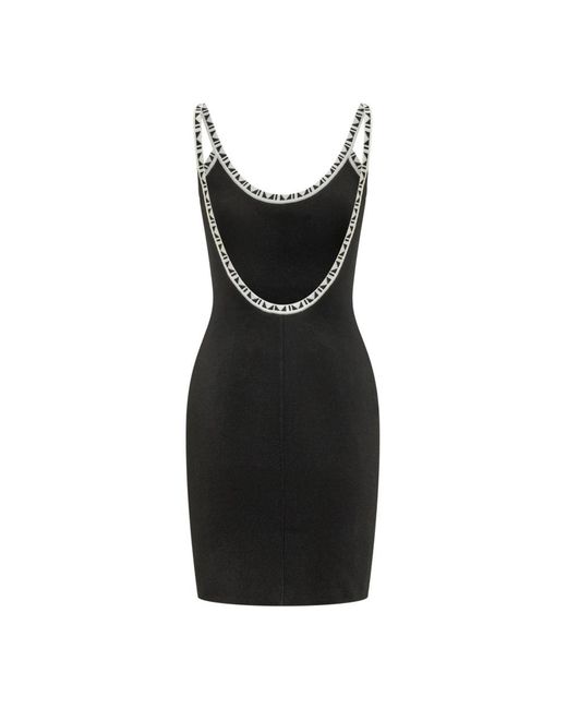 Short Dresses Versace de color Black