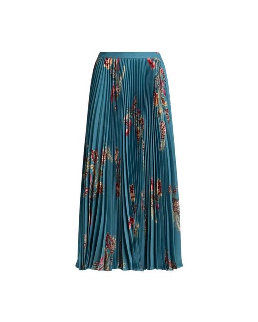 Etro Blue Midi Skirts