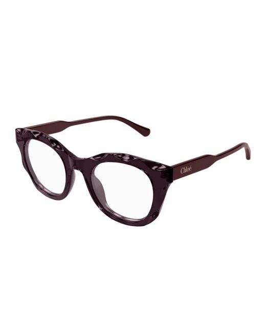 Glasses Chloé de color Brown