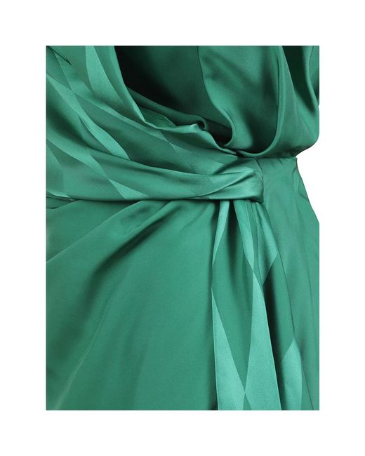 Versace Green Midi Dresses