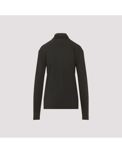Long Sleeve Tops di Lemaire in Black