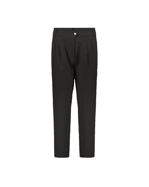 Herno Pleated Broeken in het Black
