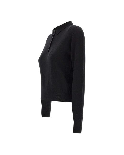 Kaos Wollen Trui in het Black