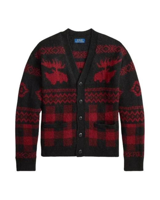 Ralph Lauren Red Cardigans for men