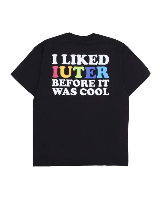 Iuter Black T-Shirts for men