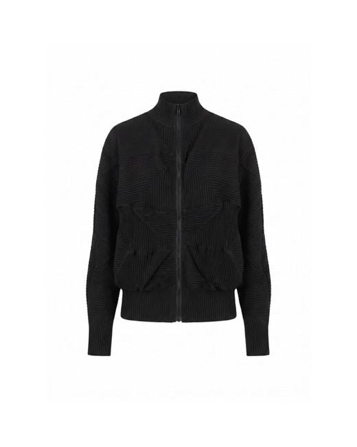 MEIMEIJ Black Bomber Jackets