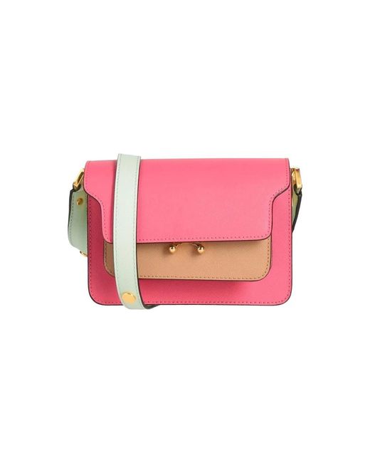 Marni Pink Cross Body Bags