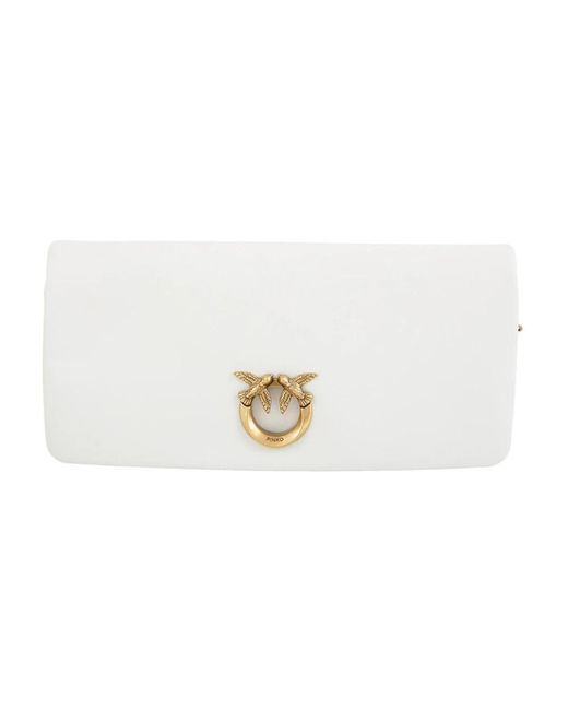 Pinko White Cross Body Bags