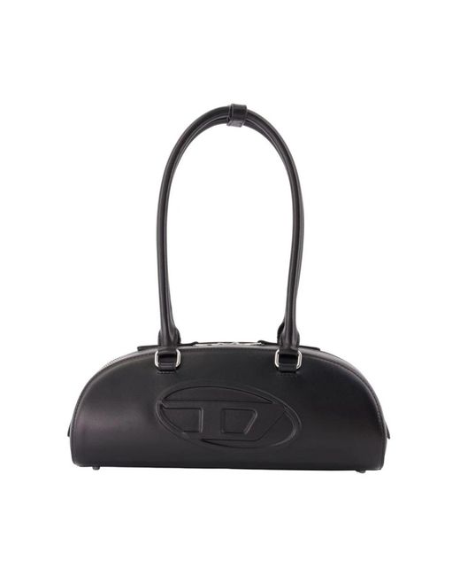 DIESEL Black Shoulder Bags