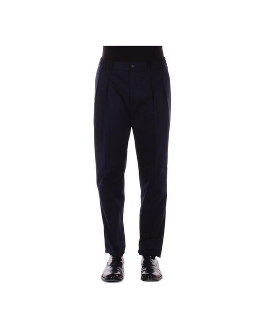 Tagliatore Blue Suit Trousers for men