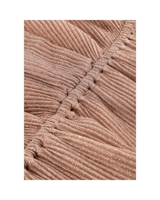 Notre-v Overhemden ,Wol Roze Longsleeve Top Voor Stijlvolle Vrouwen in het Brown