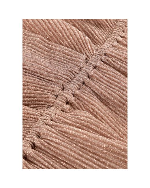 Notre-v Overhemden ,Wol Roze Longsleeve Top Voor Stijlvolle Vrouwen in het Brown