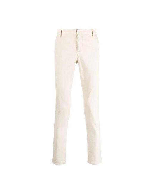 Dondup Natural Slim-Fit Trousers for men