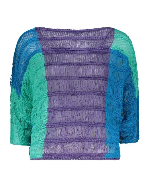 Blouses Alberta Ferretti de color Blue