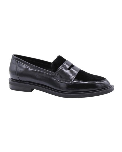 CTWLK Black Klassische Leder Mokassin Schuhe