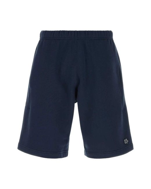 KENZO Blue Casual Shorts for men