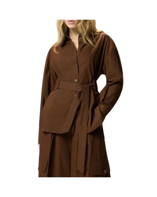 Light Jackets Pinko en coloris Brown