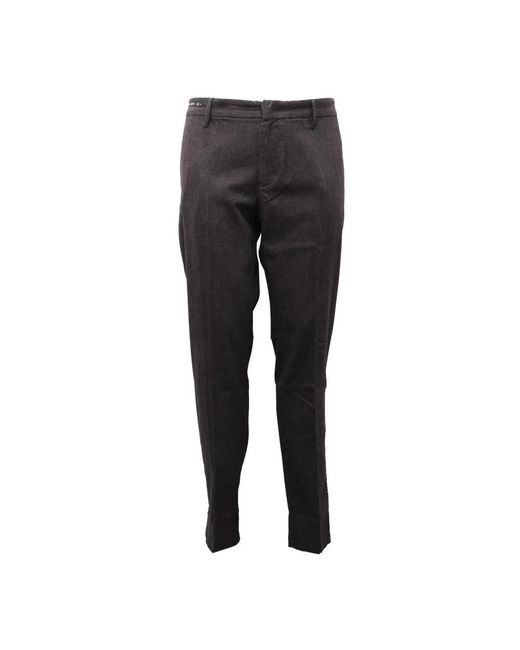 Armani Black Slim-Fit Trousers for men