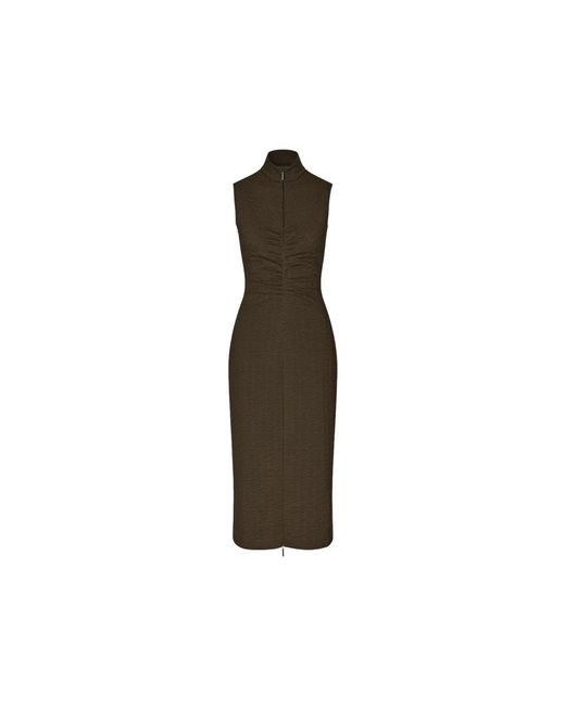 Stine Goya Brown Midi Dresses