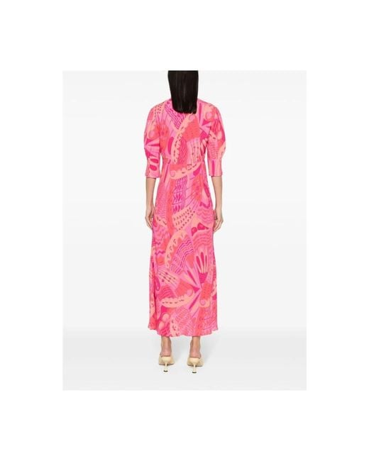 Dresses > day dresses > maxi dresses Rixo en coloris Pink