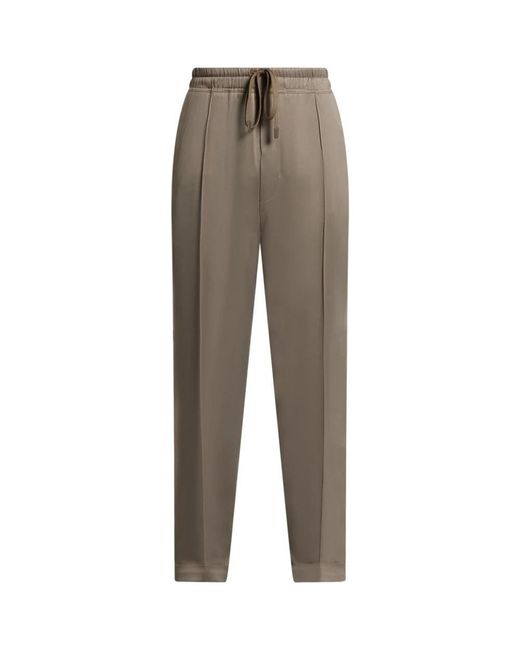 Tom Ford Brown Slim-Fit Trousers for men