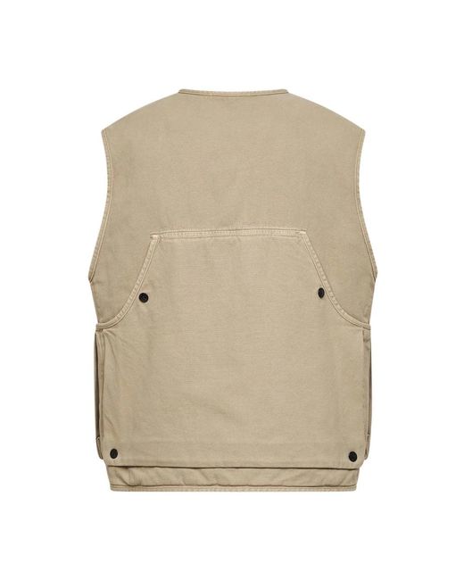 Stone Island Natural Vests for men
