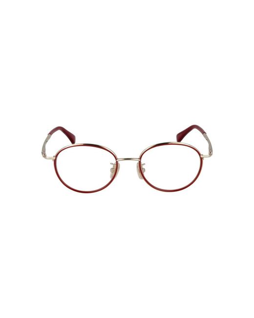 Max Mara Red Glasses