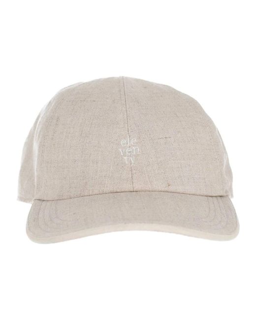 Eleventy Cappello Baseball in Natural für Herren