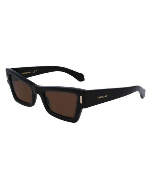 Ferragamo Black Sunglasses