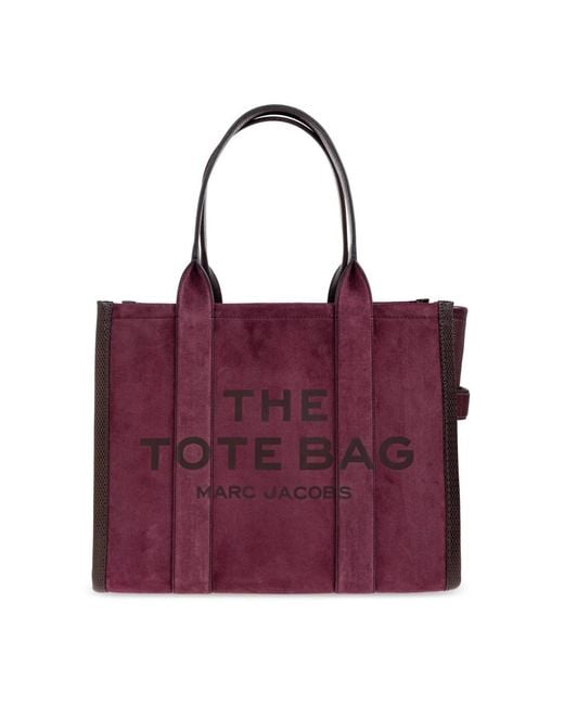 Marc Jacobs Shopper-Type Tote Tas in het Purple