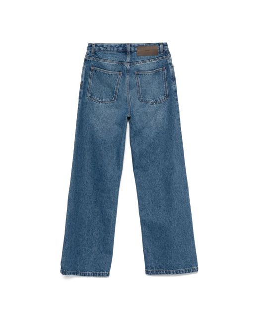 Soeur Blue Wide Jeans