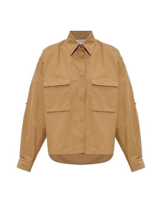 Max Mara Natural Shirts