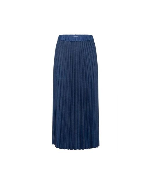 Inwear Midi Skirts in het Blue