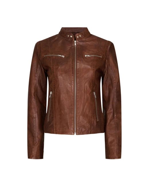 Btfcph Brown Leather Jackets