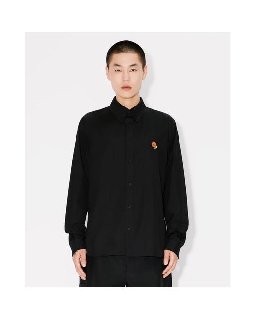 KENZO Blue Casual Shirts for men