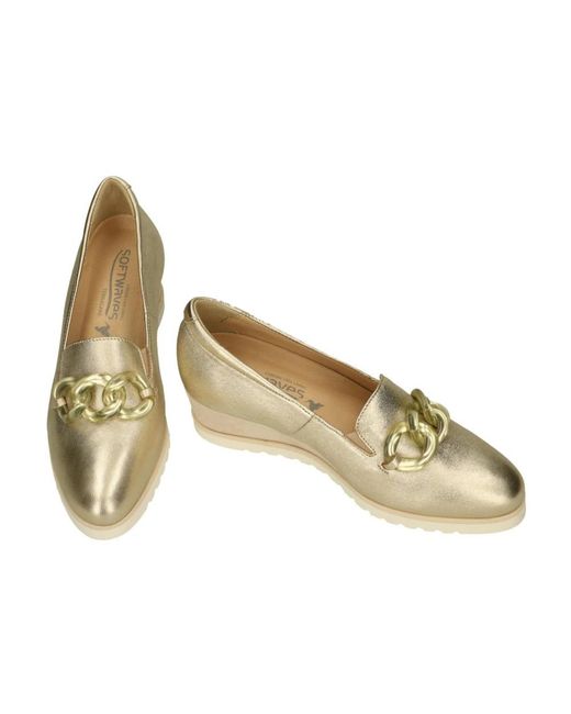 Softwaves Metallic Blanda Keilpumps