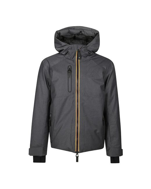 K-Way Gray Light Jackets for men