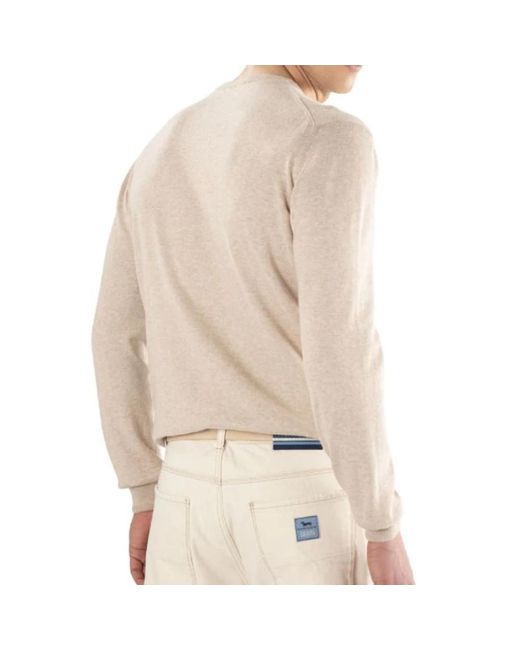 Harmont & Blaine Natural Round-Neck Knitwear for men