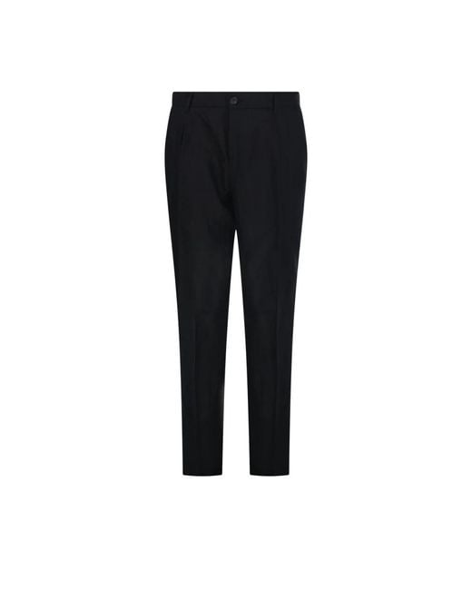 Entre Amis Black Suit Trousers for men