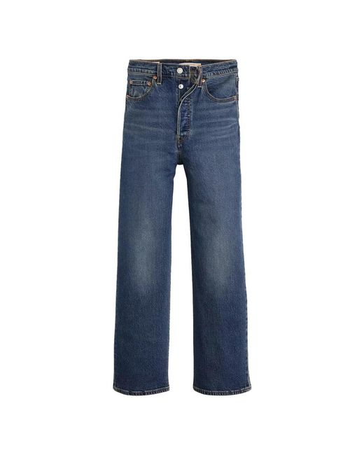 Straight Jeans Levi's en coloris Blue