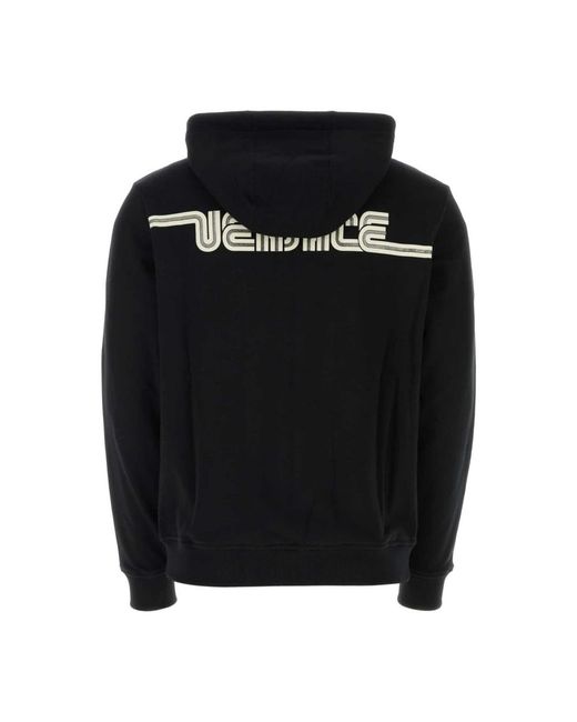 Zip-Throughs Versace de hombre de color Black