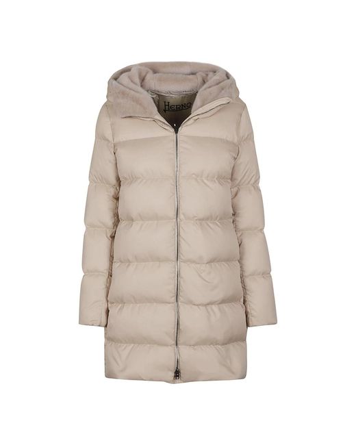 Down Coats Herno en coloris Natural