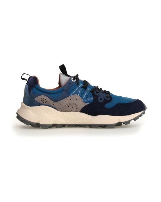 Sneakers Flower Mountain de hombre de color Blue